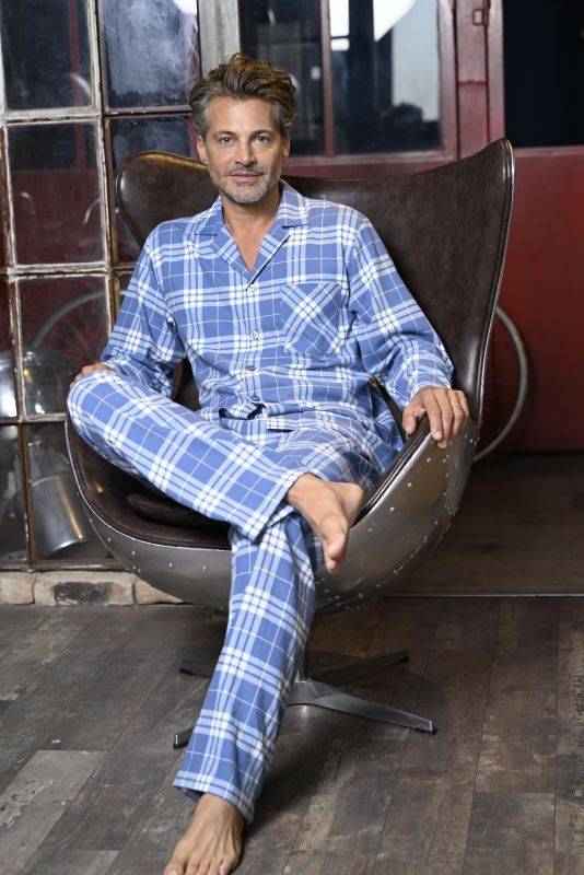 Ringella Pyjama mit durchgehender Knopfleiste Neueste Stile