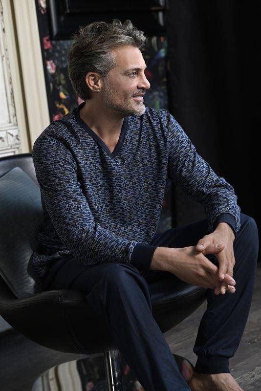 Ringella Pyjama mit Strickbündchen Kostenloser Versand international