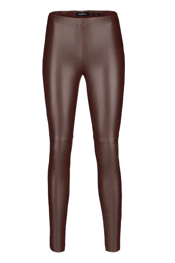 Robbe & Berking ROBELL ENIE LEGGINGS LEDERBRAUN Flash Sale