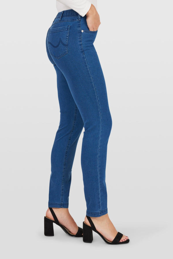 Robbe & Berking ROBELL ELENA COMFORT JEANS TIEFES KOBALTBLAU Lagerräumung