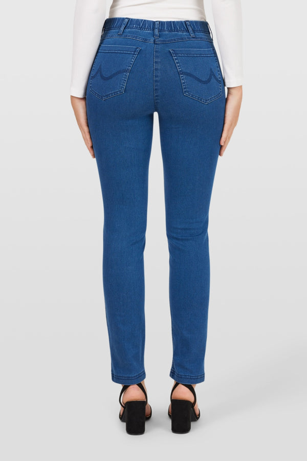 Robbe & Berking ROBELL ELENA COMFORT JEANS TIEFES KOBALTBLAU Lagerräumung