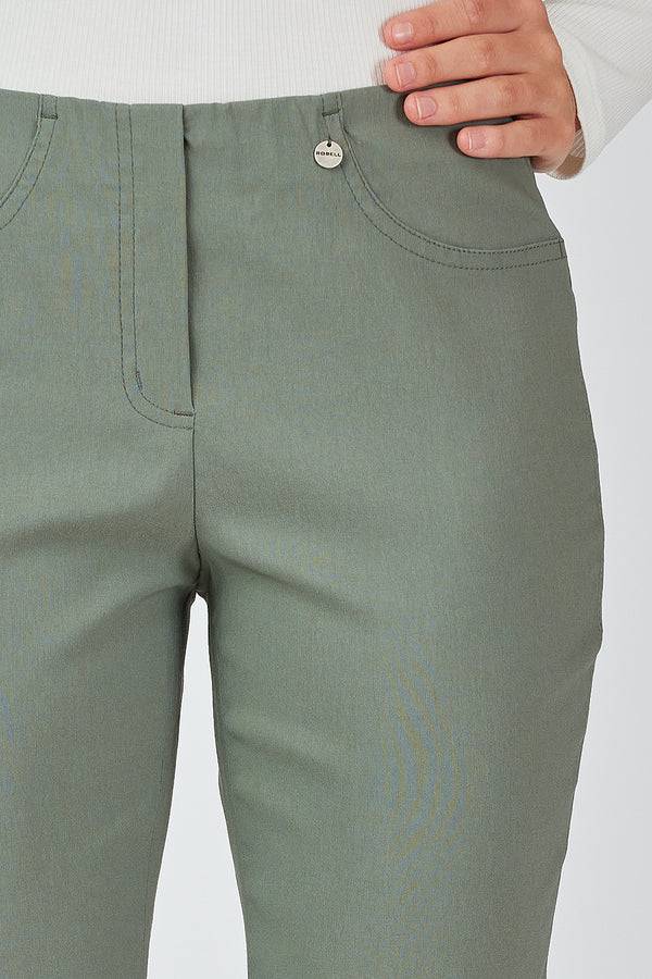 Robbe & Berking ROBELL BELLA 09 HOSEN EFEUGRÜN Blitzverkäufe