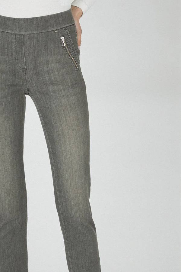 Robbe & Berking ROBELL NENA 09 JEANS DUNKLES OLIV Großer Ausverkauf