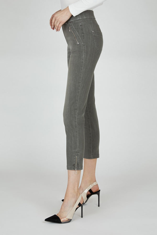 Robbe & Berking ROBELL NENA 09 JEANS DUNKLES OLIV Großer Ausverkauf
