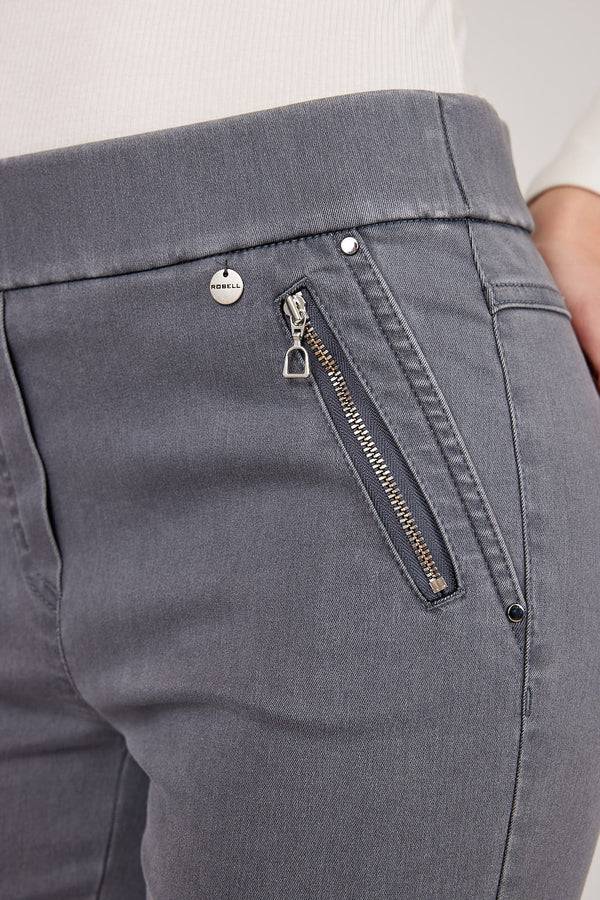 Robbe & Berking ROBELL NENA 09 JEANS GRAU Neueste Mode