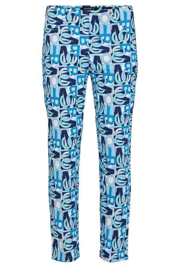 Robbe & Berking ROBELL BELLA 09 HOSEN PALAST BLAU Bis zu 55% Rabatt