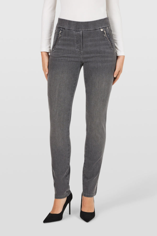 Robbe & Berking ROBELL NENA JEANS GRAU Schlussverkauf