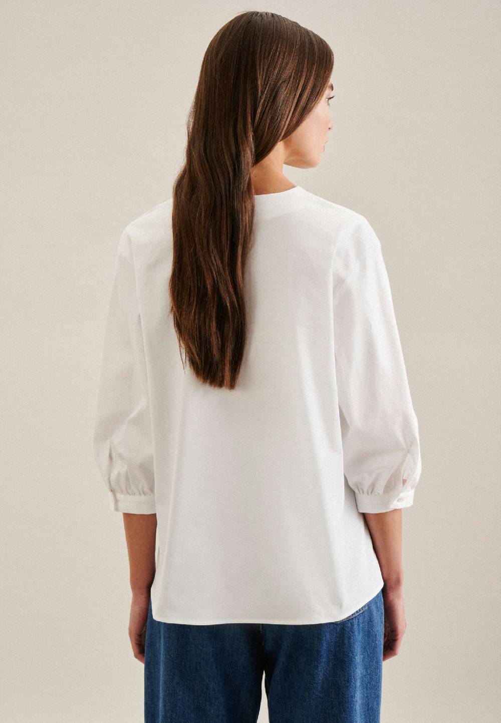 Seidensticker 3/4-Arm Satin Tunika Begrenztes Angebot