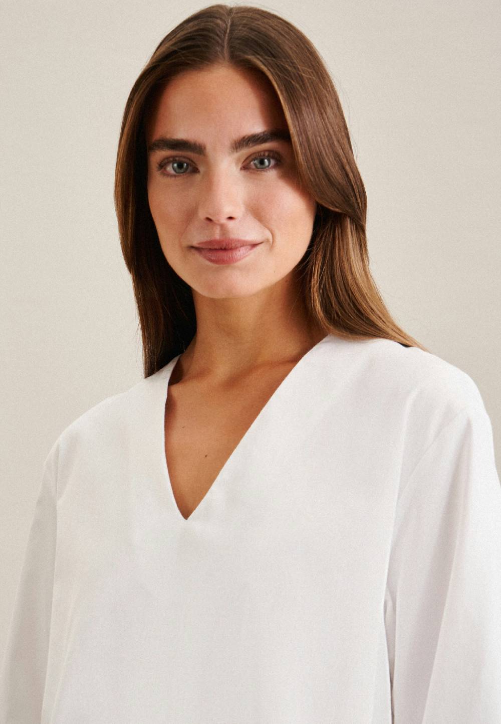 Seidensticker 3/4-Arm Satin Tunika Begrenztes Angebot