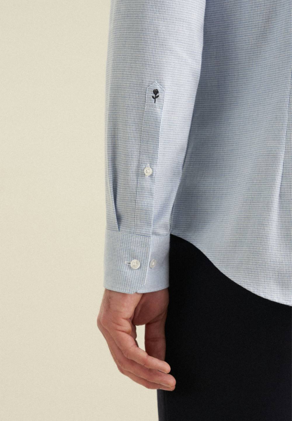 Seidensticker Flanell Flanellhemd in Shaped mit Kentkragen Online Outlet