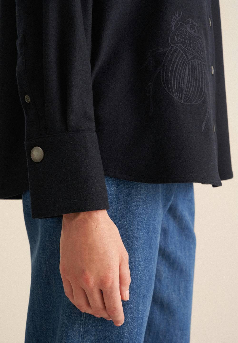 Seidensticker Flanell Hemdbluse Discount Store für neue Produkte