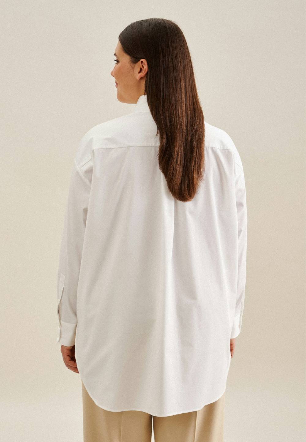 Seidensticker Curvy Kragen Longbluse Oversized Exklusive Angebote
