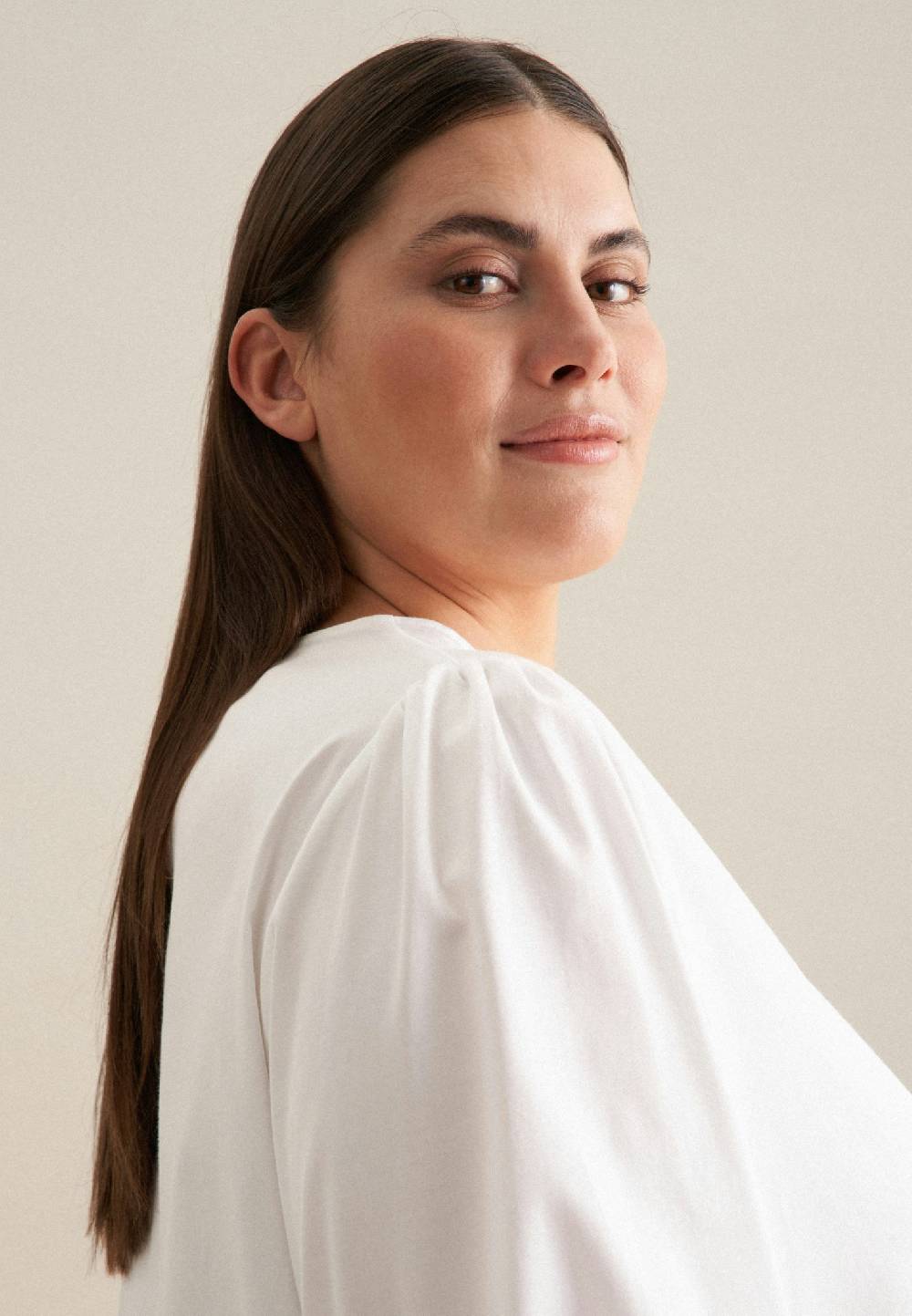 Seidensticker Curvy Rundhals Shirtbluse Regular Räumungsverkauf