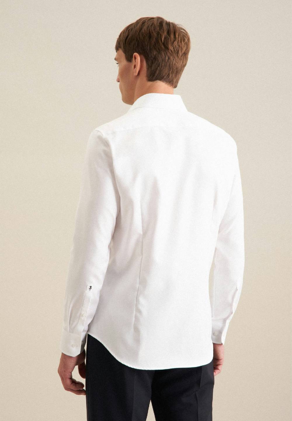 Seidensticker Bügelleichtes Twill Business Hemd in Slim mit Kentkragen Bis zu 65% Rabatt