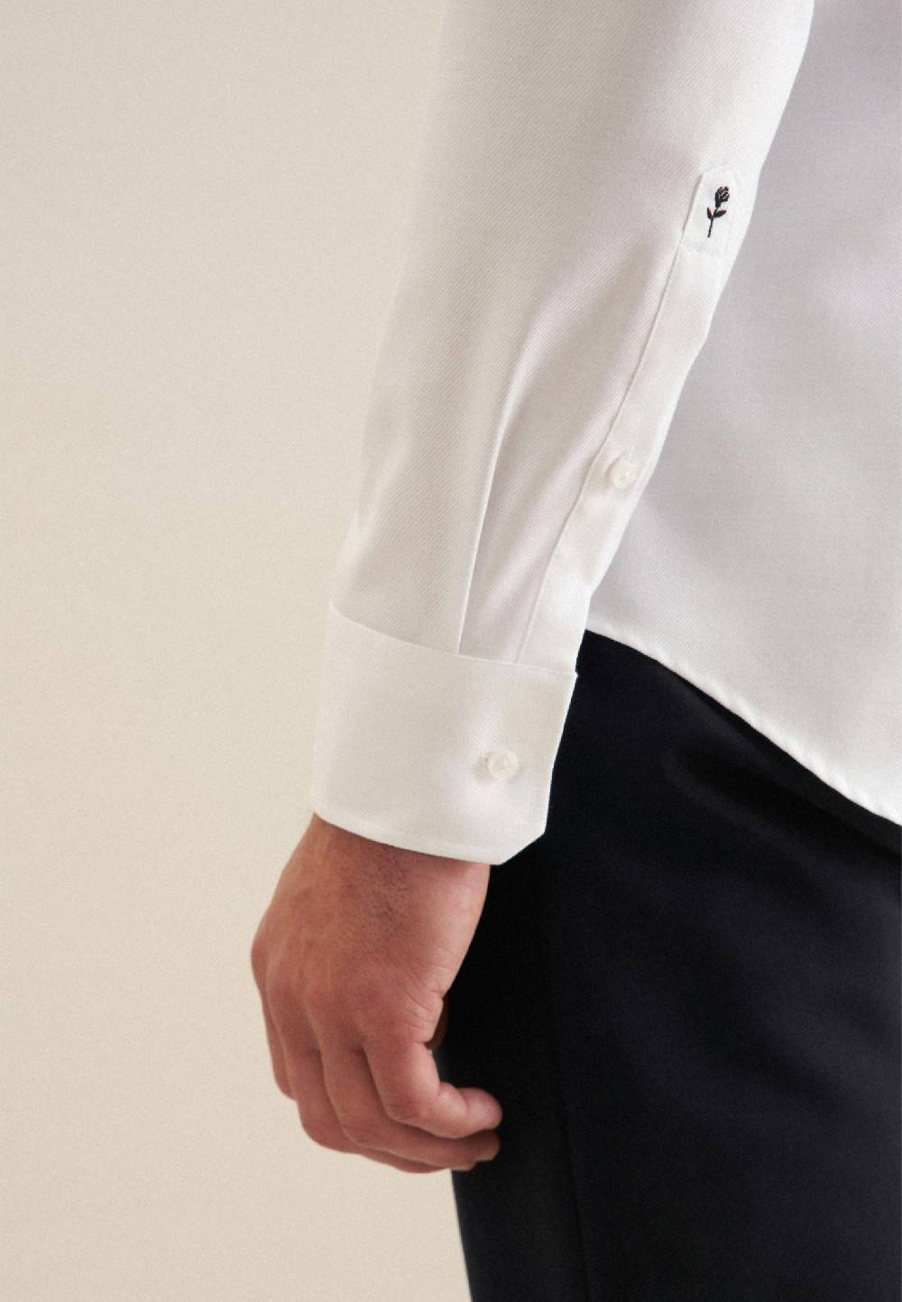 Seidensticker Bügelleichtes Twill Business Hemd in Slim mit Kentkragen Bis zu 65% Rabatt