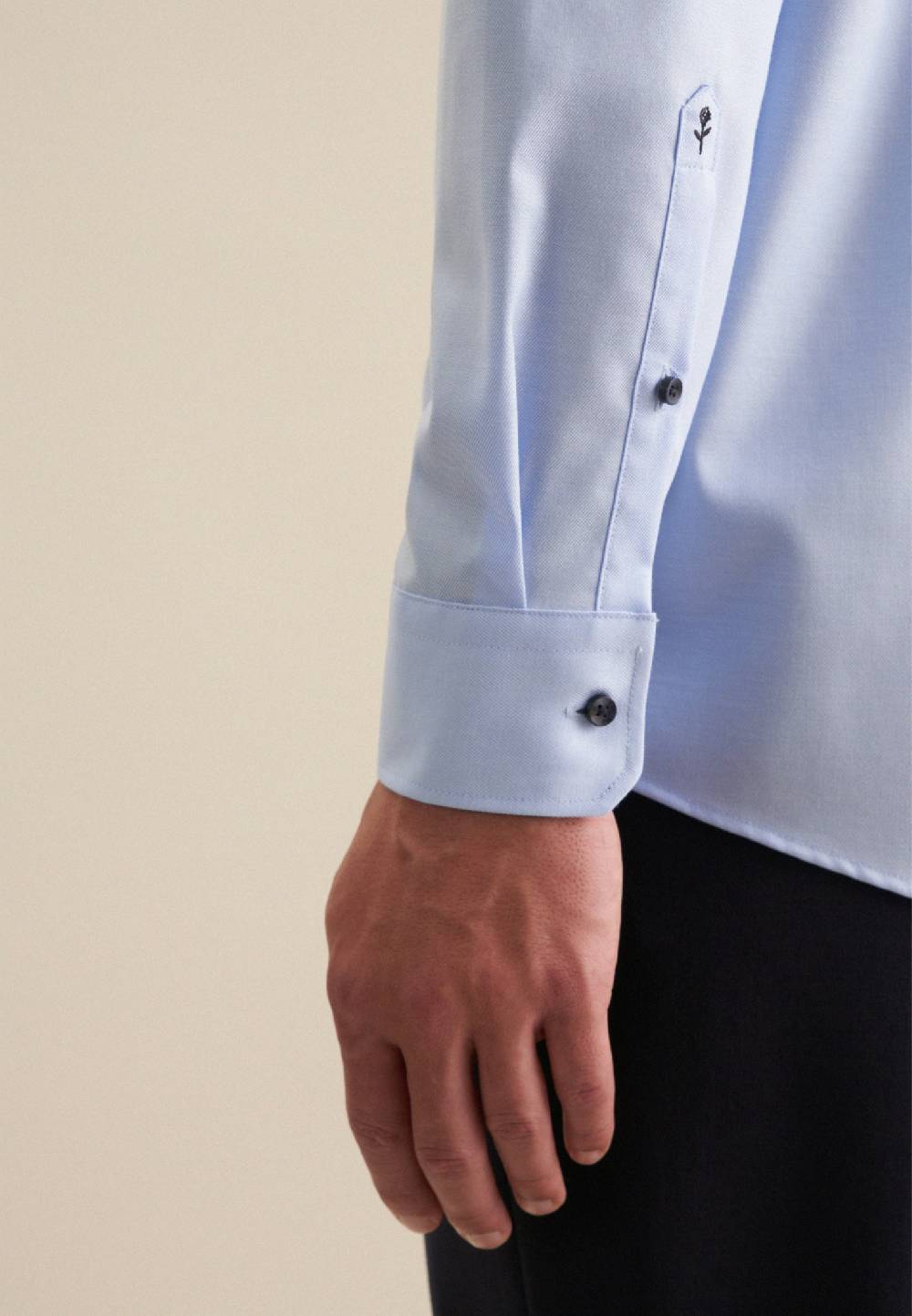 Seidensticker Bügelfreies Twill Business Hemd in Comfort mit Kentkragen Black Friday Preise