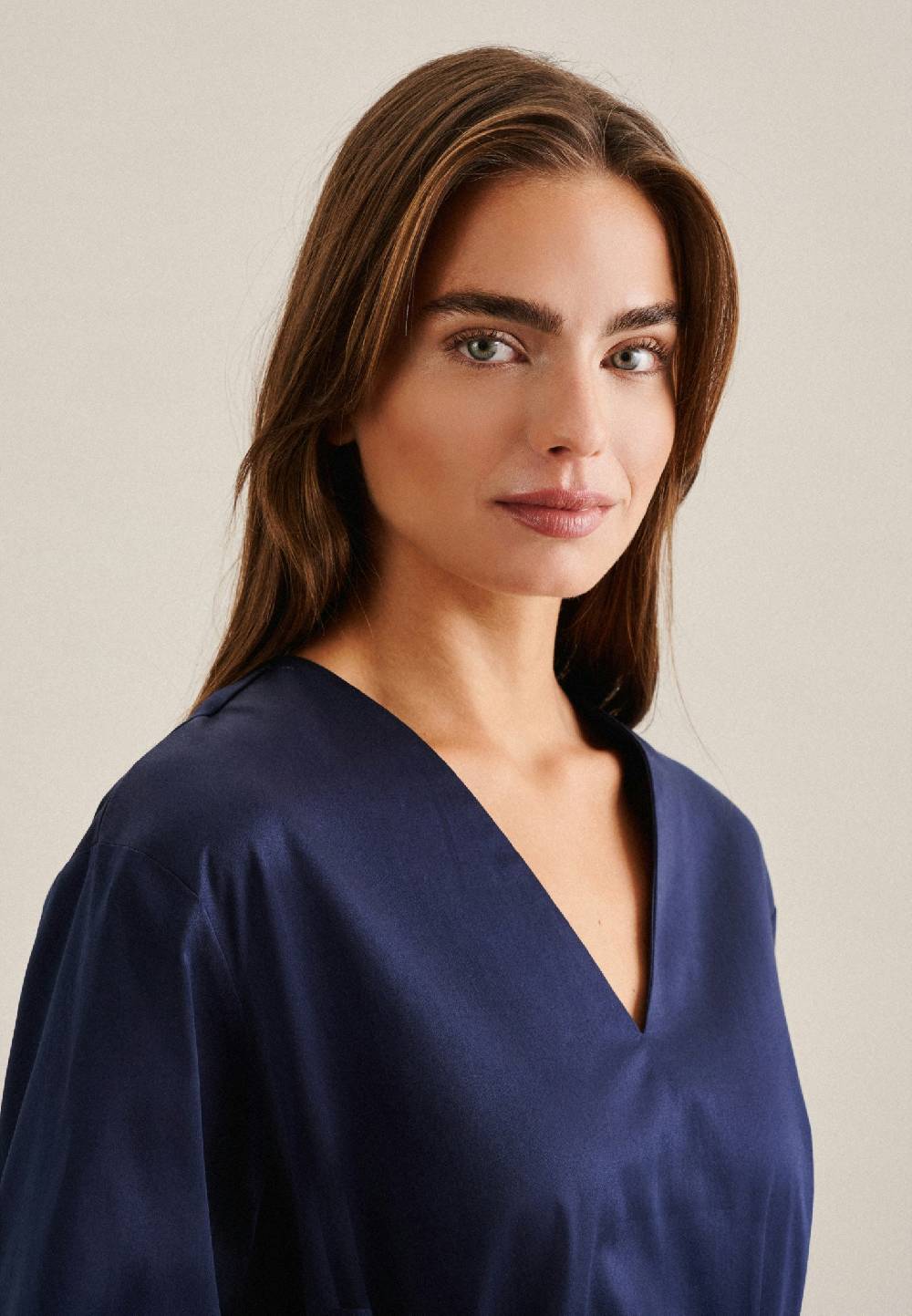 Seidensticker Satin Maxi Kleid Fabrikverkauf