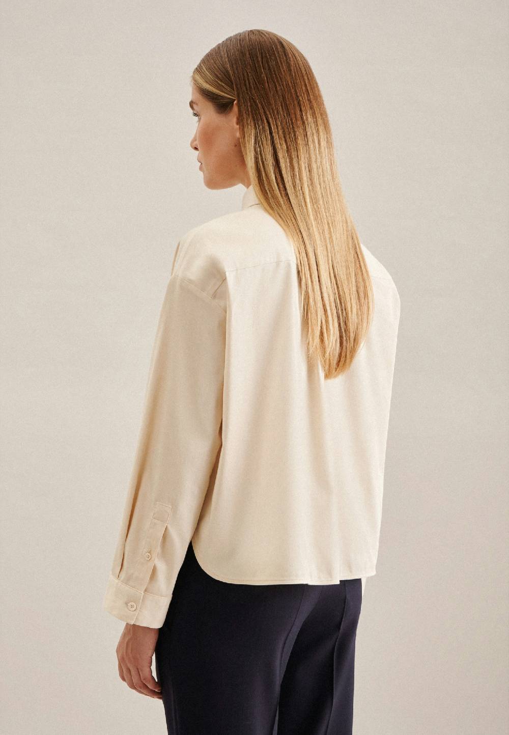 Seidensticker Satin Hemdbluse Fabrik Onlineshop