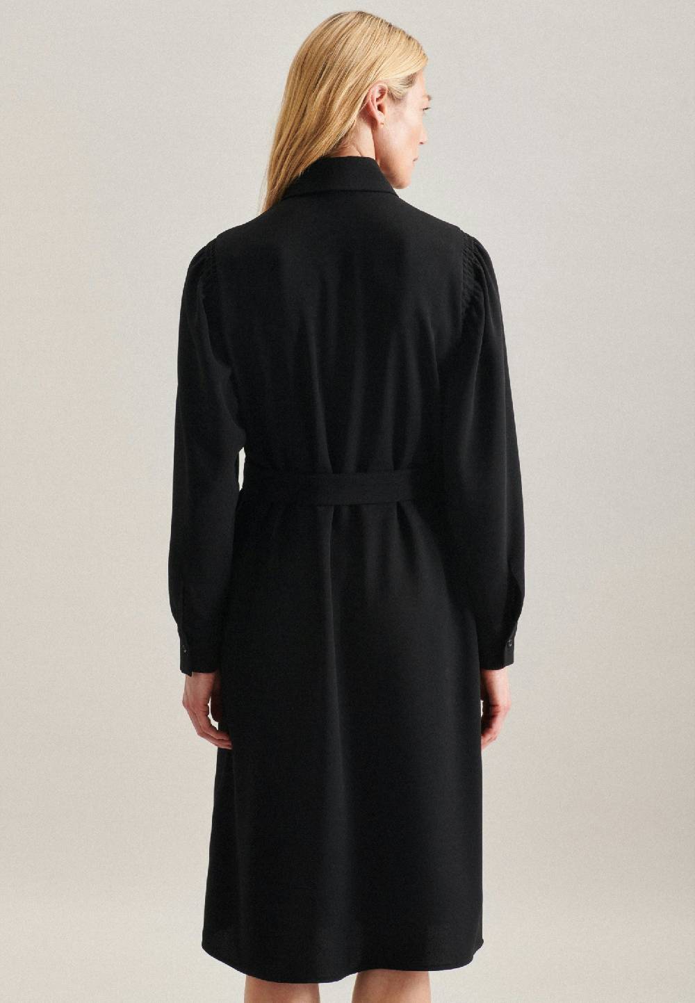 Seidensticker Krepp Midi Kleid Sonderangebot