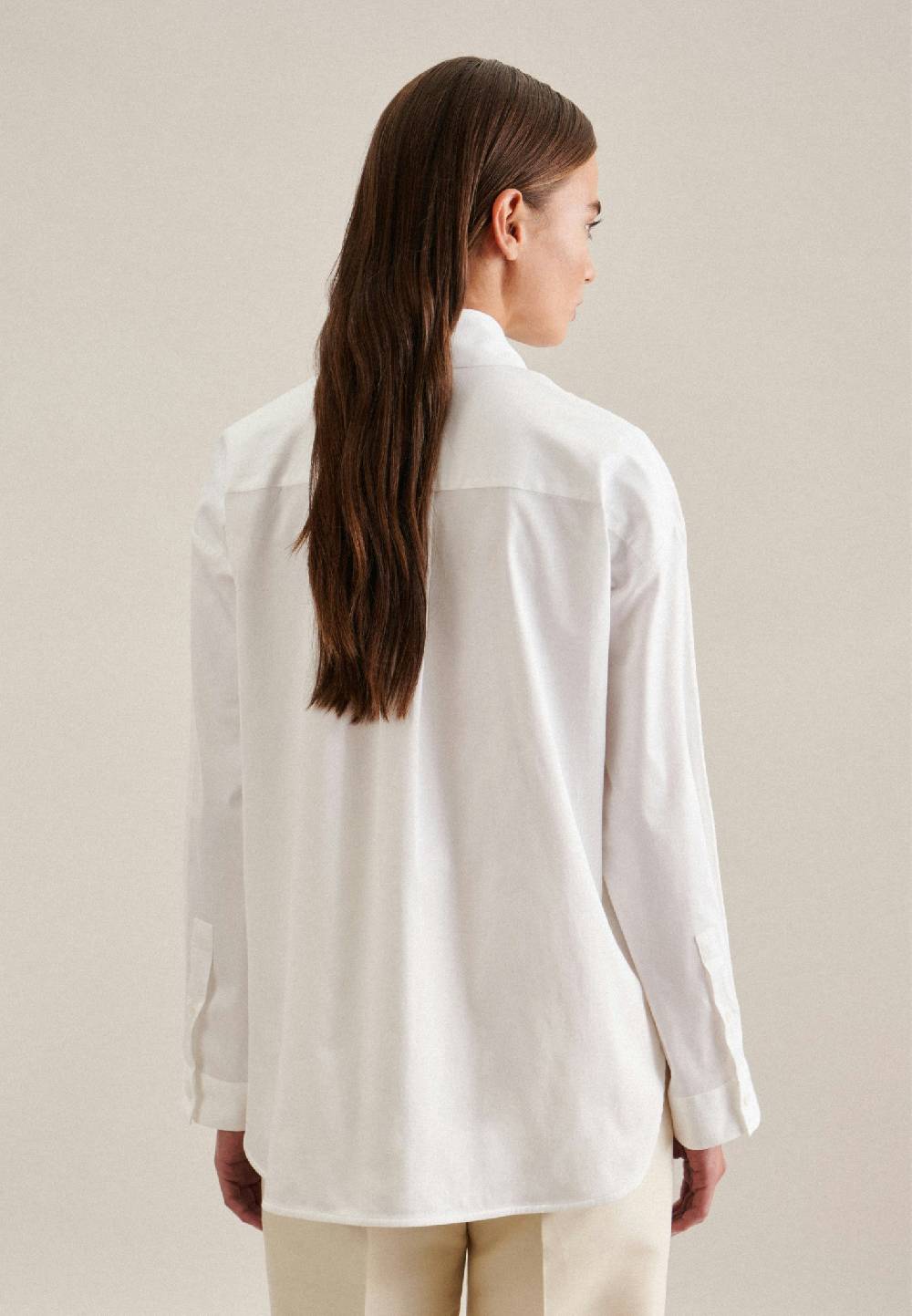 Seidensticker Satin Longbluse Preisnachlass