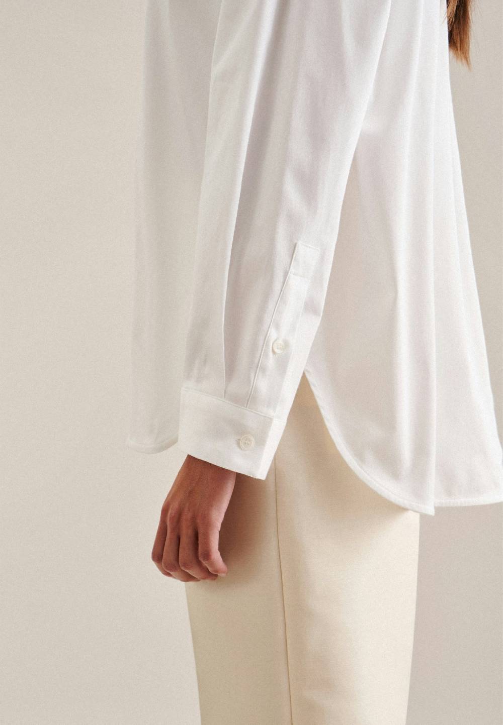 Seidensticker Satin Longbluse Preisnachlass