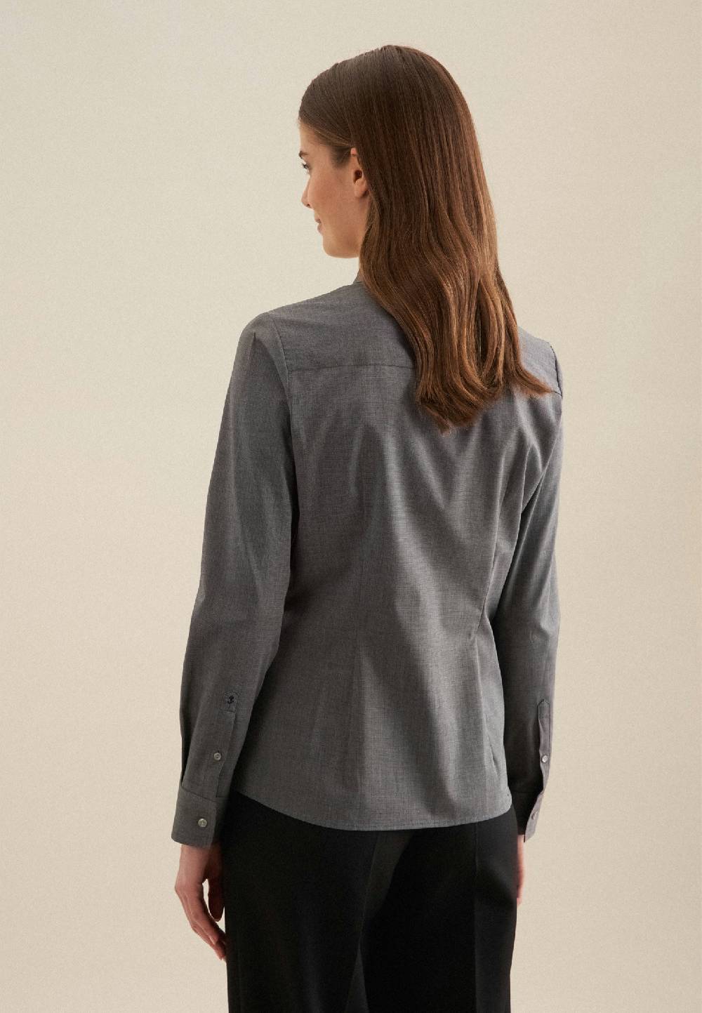 Seidensticker Bügelfreie Fil a fil Hemdbluse Online Outlet
