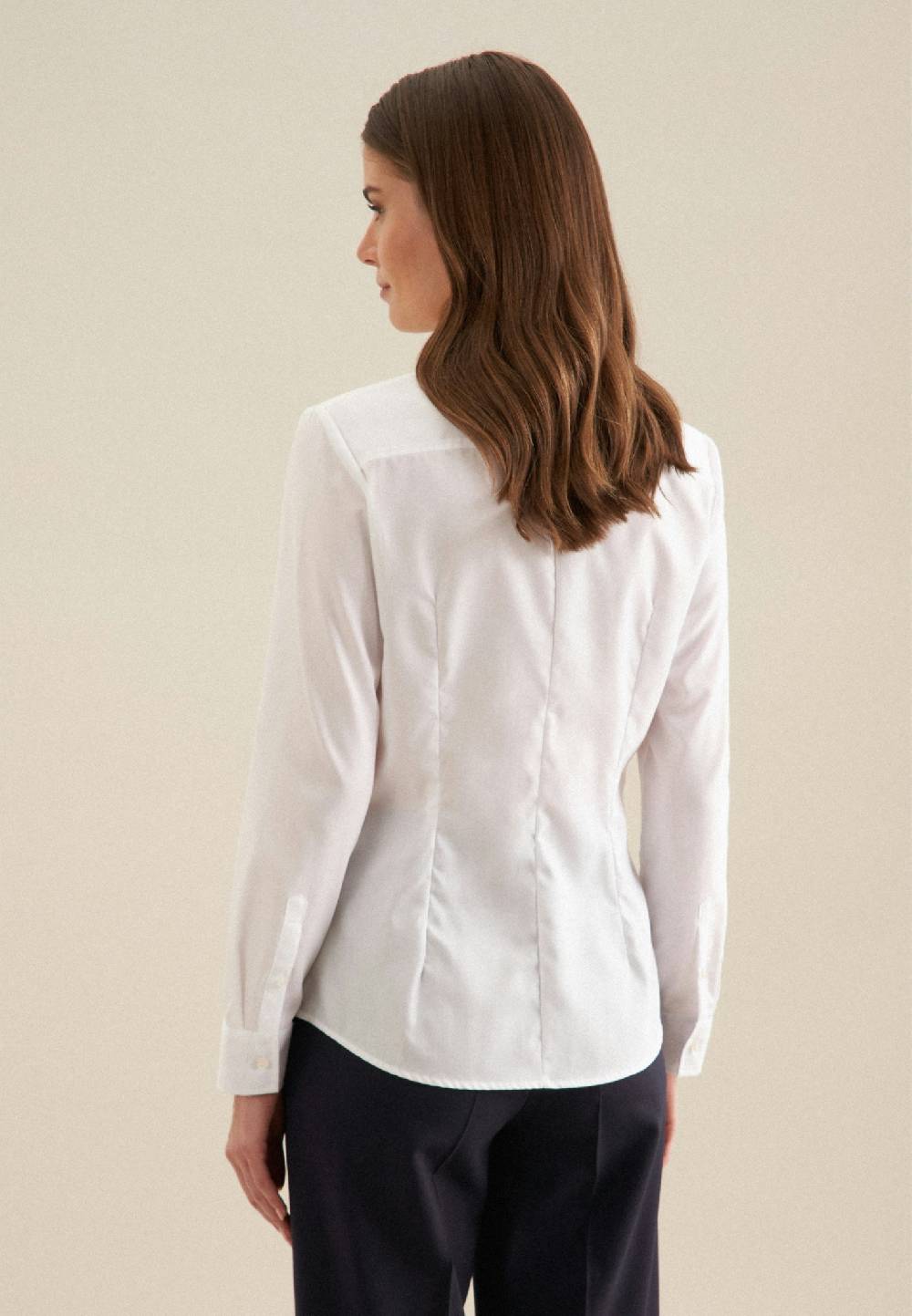 Seidensticker Bügelfreie Fil a fil Hemdbluse Bis zu 60% Rabatt