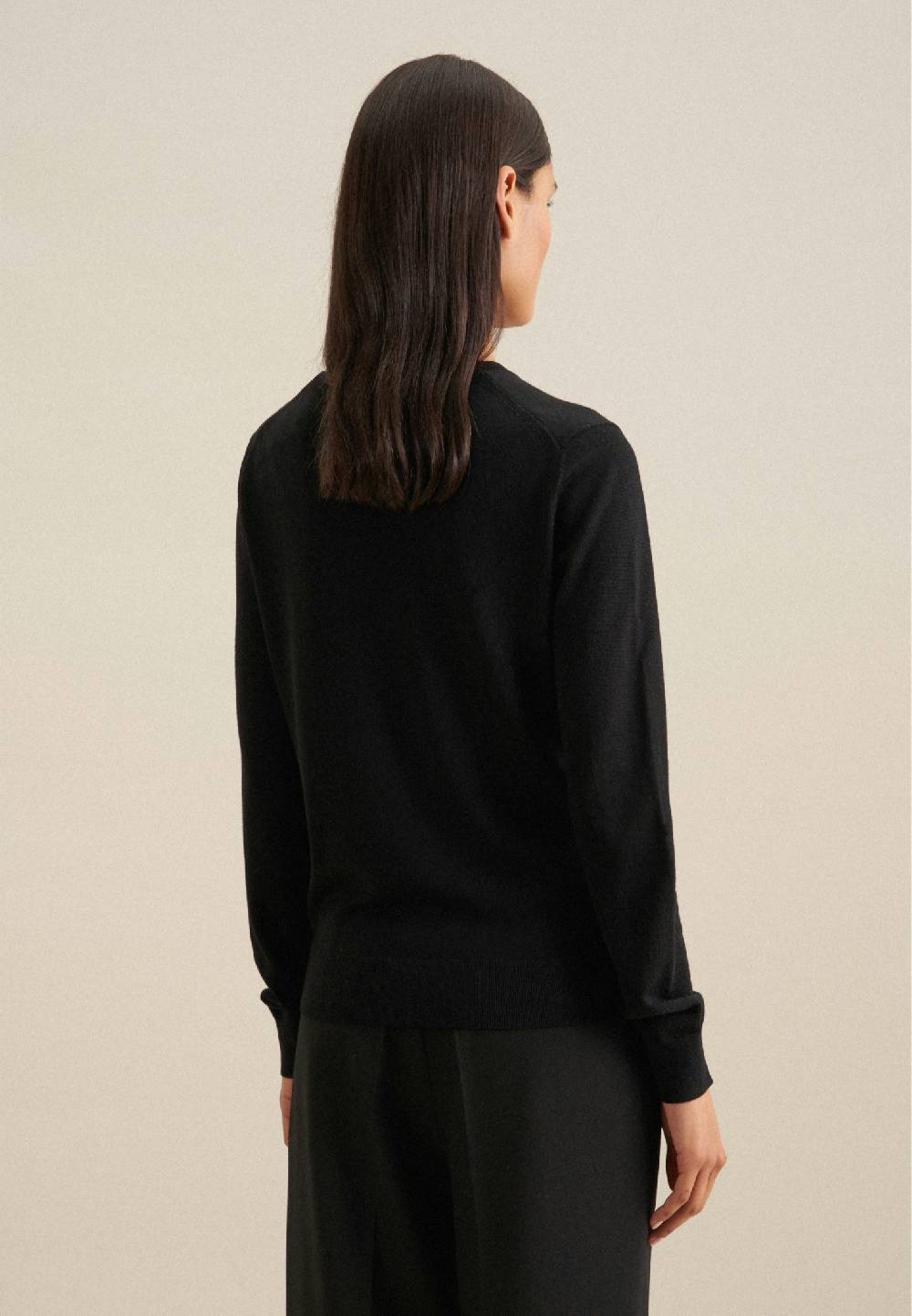 Seidensticker Rundhals Pullover Regular 50% Rabatt mit kostenlosem Versand