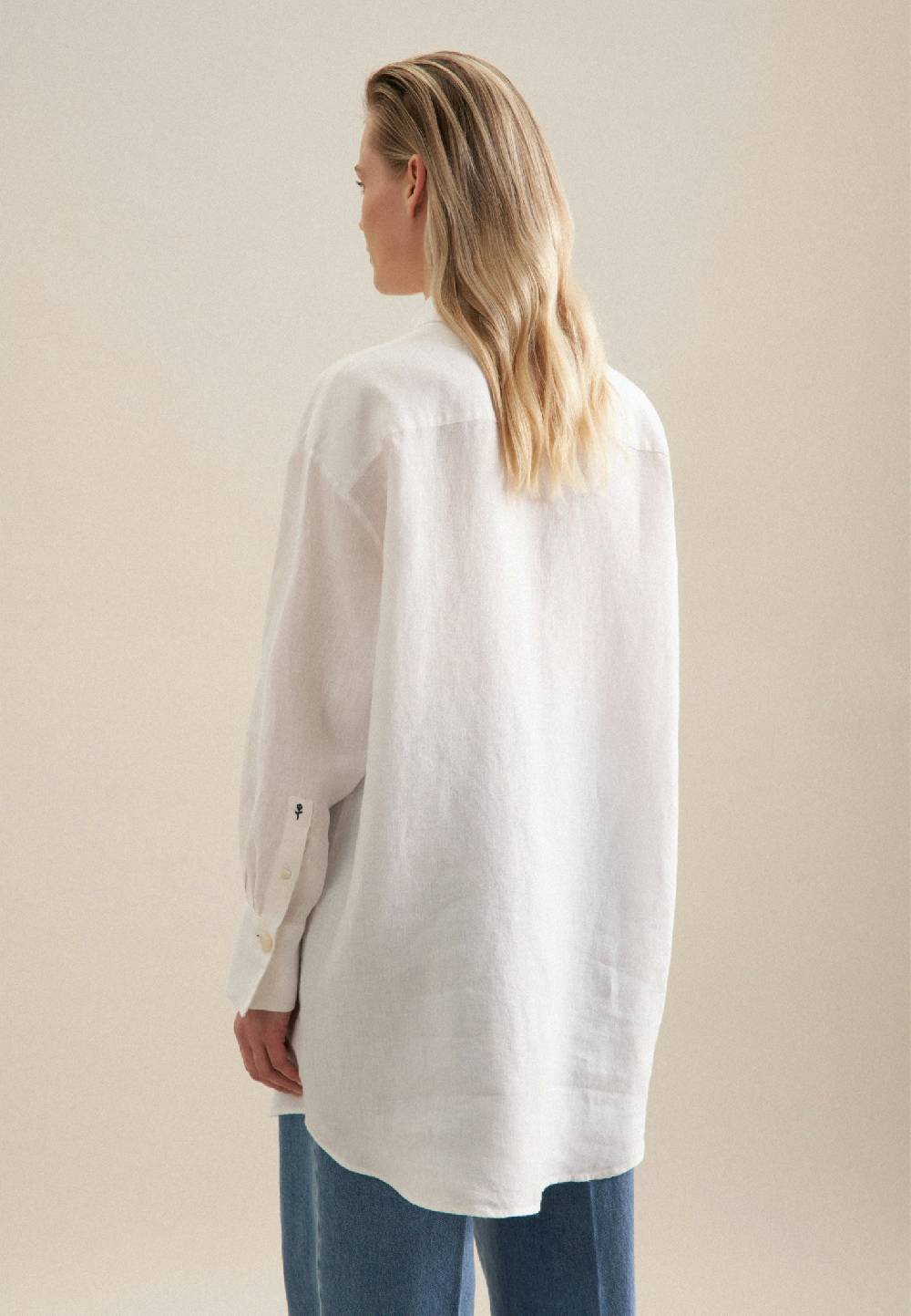 Seidensticker Leinen Longbluse Großer Ausverkauf