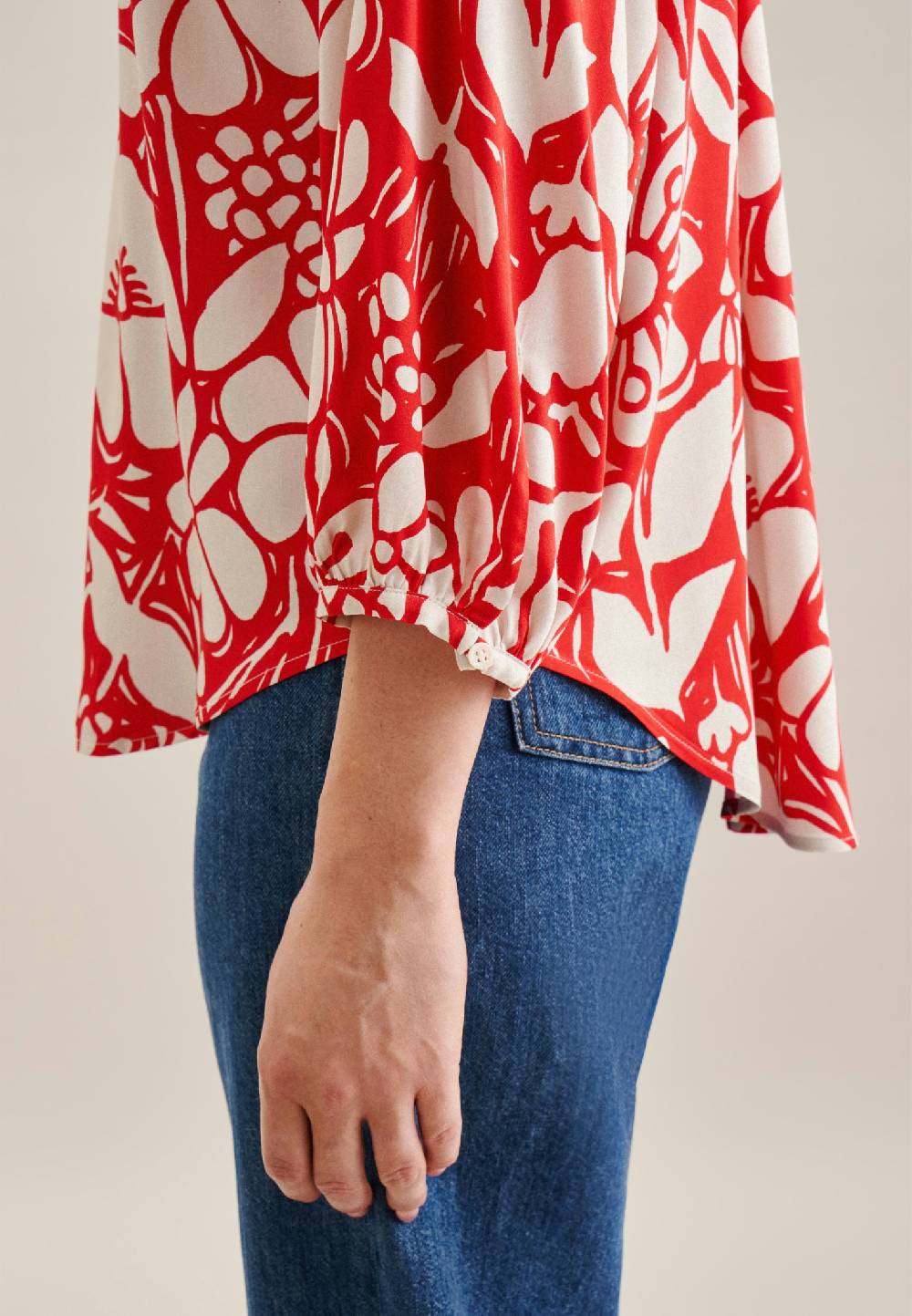 Seidensticker 3/4-Arm Satin Shirtbluse Flash Sale