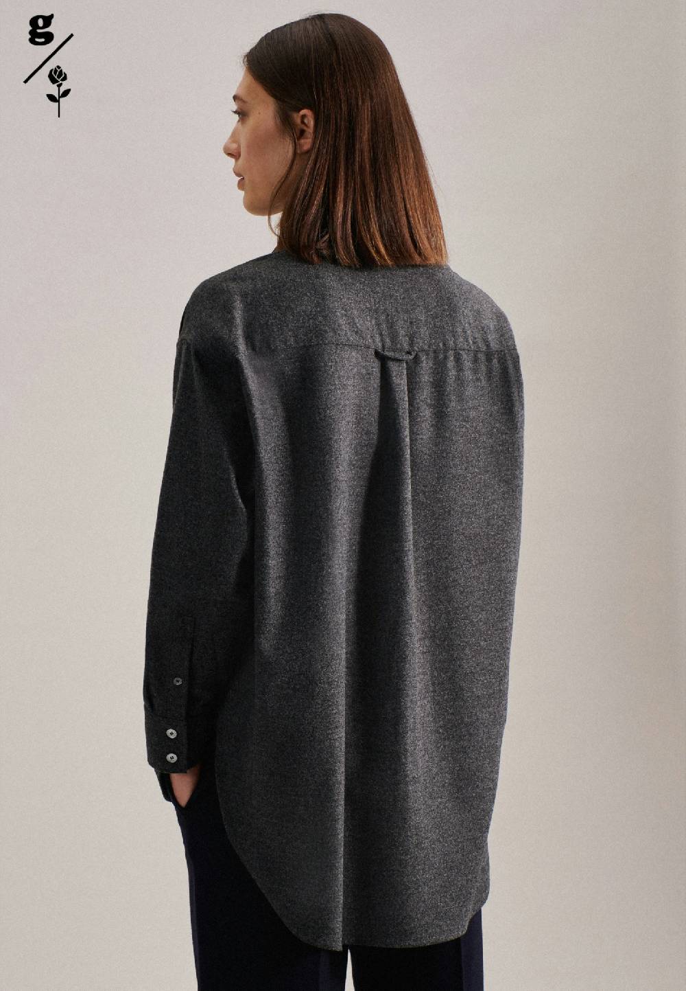 Seidensticker Flanell Longbluse Cyber Monday