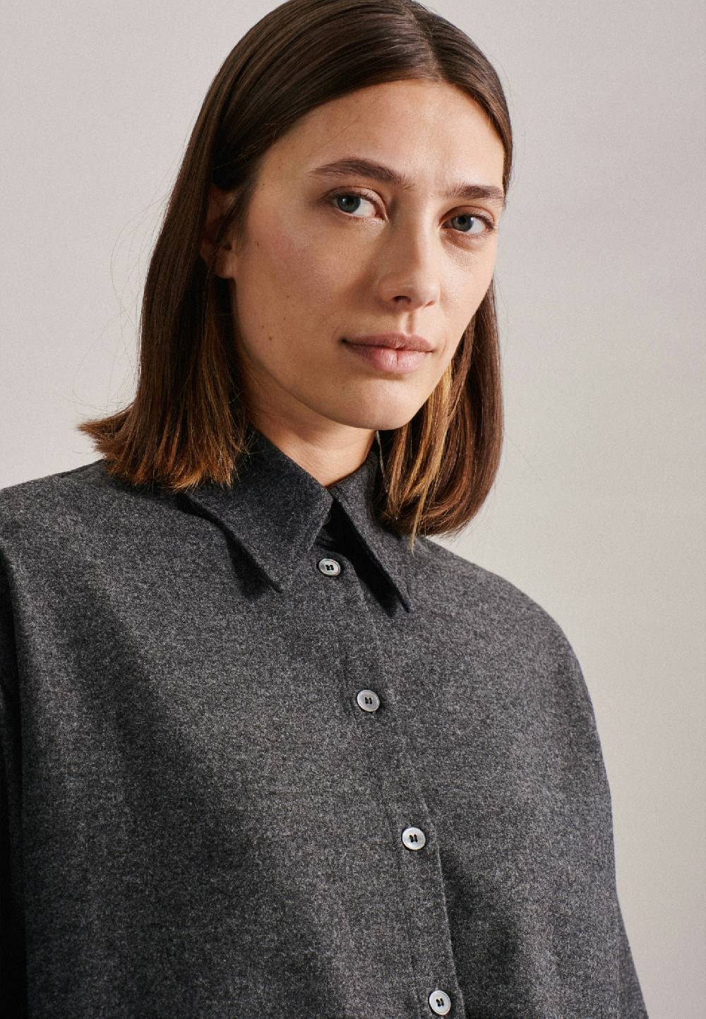 Seidensticker Flanell Longbluse Cyber Monday