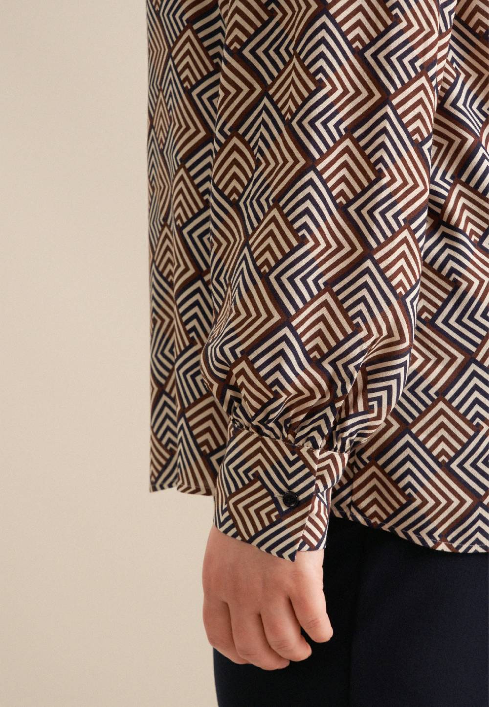Seidensticker Curvy Kragen Hemdbluse Regular Kostenlose Rückgabe