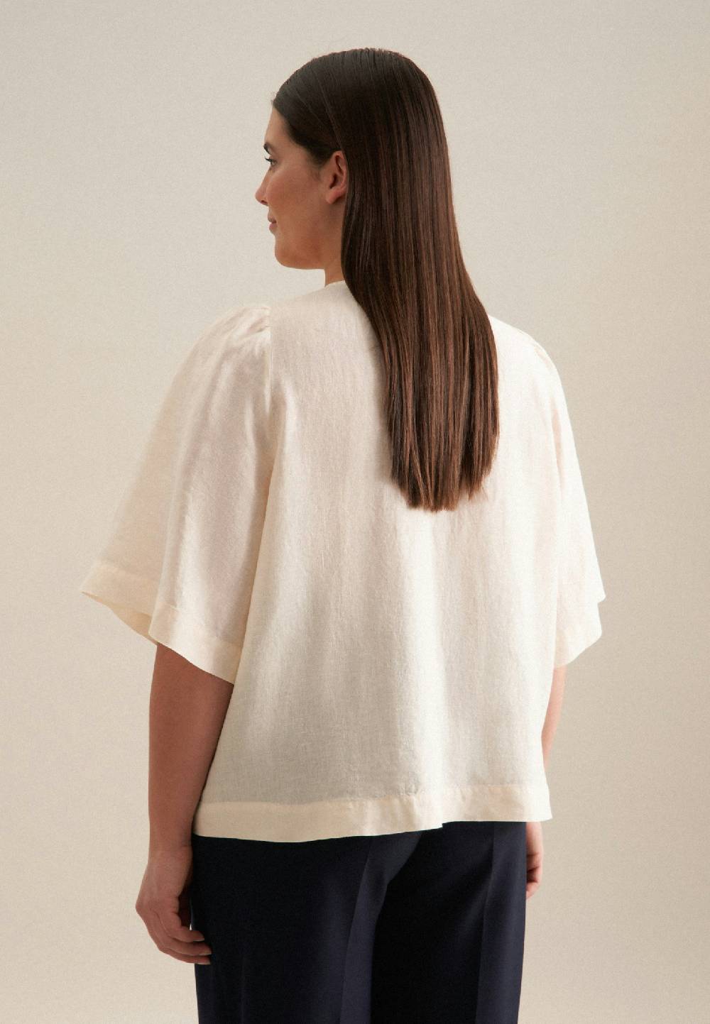 Seidensticker Curvy Rundhals Shirtbluse Regular Letzte 2 Tage