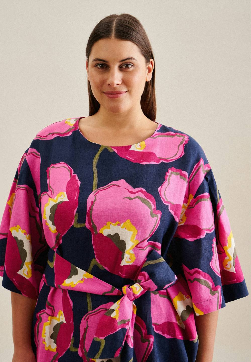 Seidensticker Curvy Rundhals Kleid Regular Letzter Tag