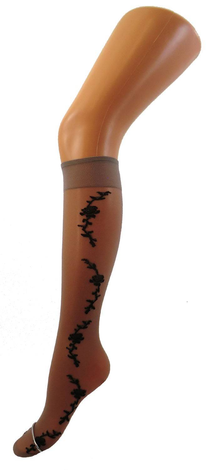Shimasocks Damen Feinkniestrümfe gemustert 20 DEN Limitierter Zeitrabatt
