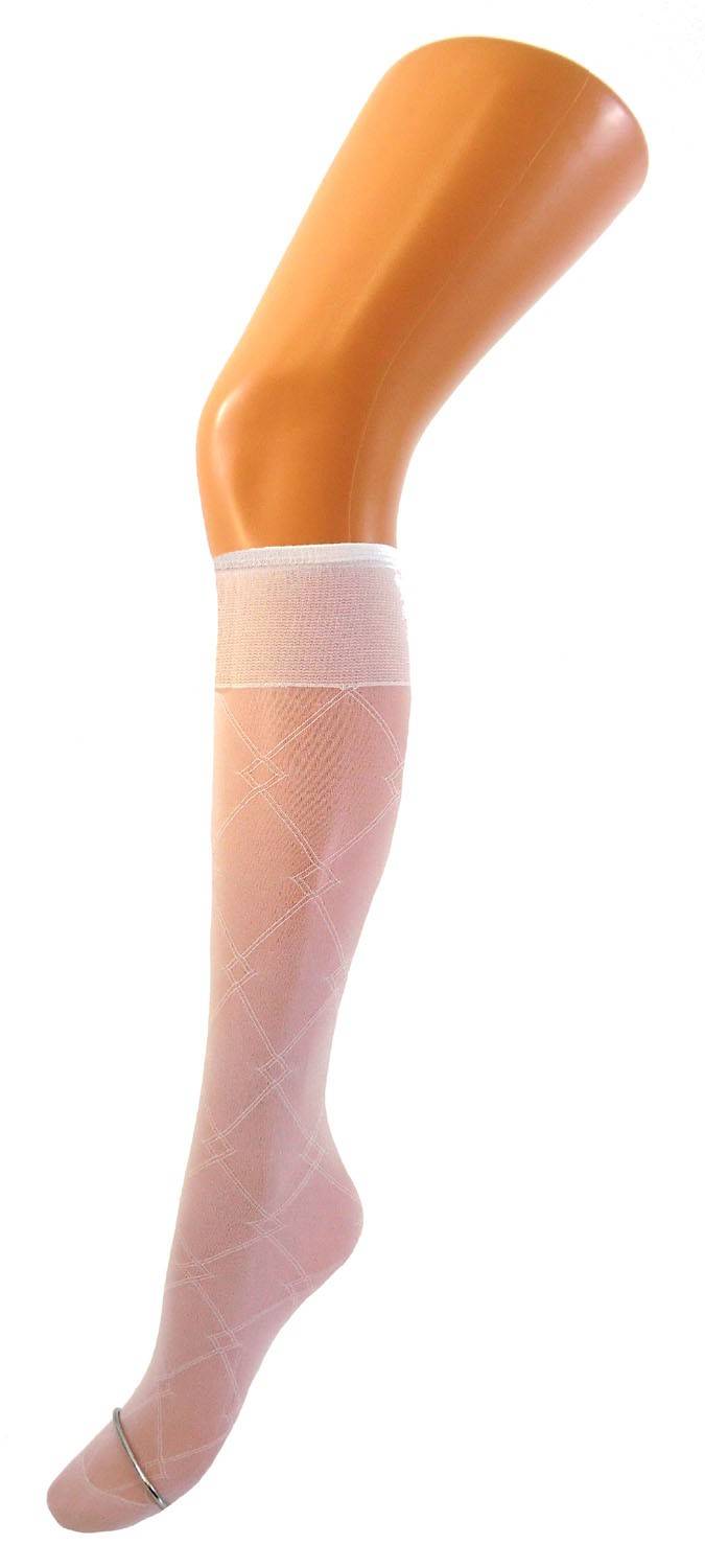 Shimasocks Damen Feinkniestrümfe gemustert 20 DEN