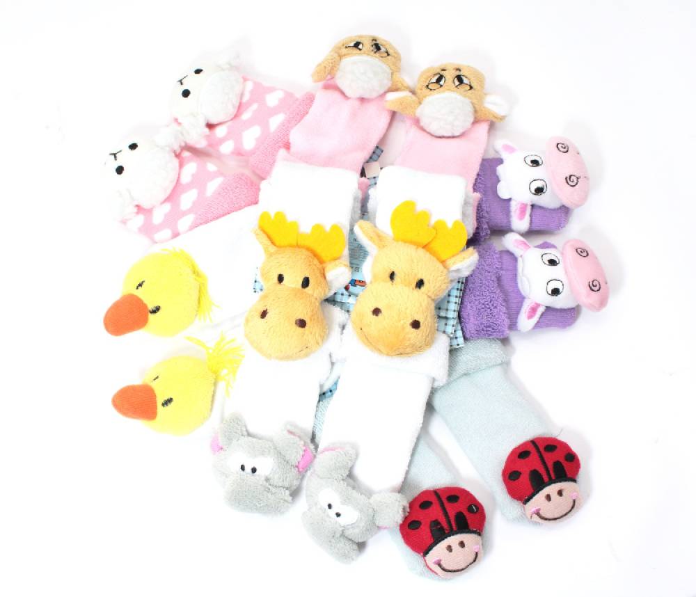 Shimasocks Baby 3D Rasselsöckchen Erstlingssöckchen Online Outlet