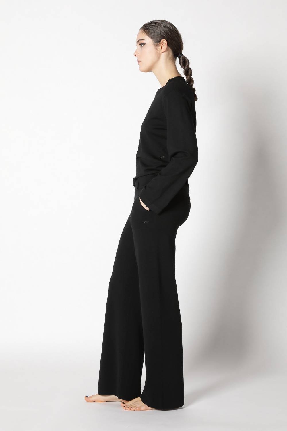 Sminfinity stretchy crewneck + milano palazzo pants Begrenztes Angebot