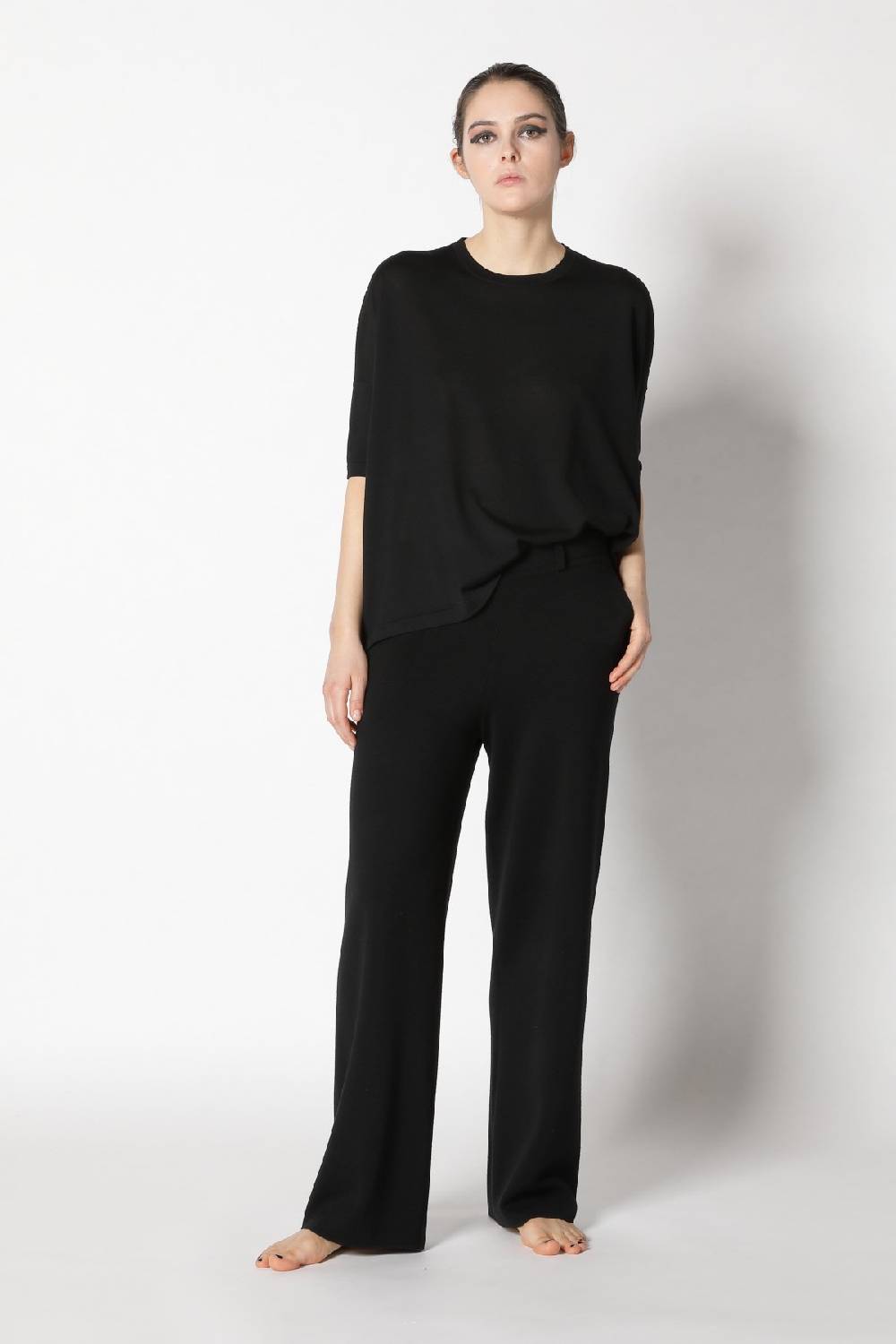Sminfinity flowing cape jumper + milano palazzo pants Black Friday