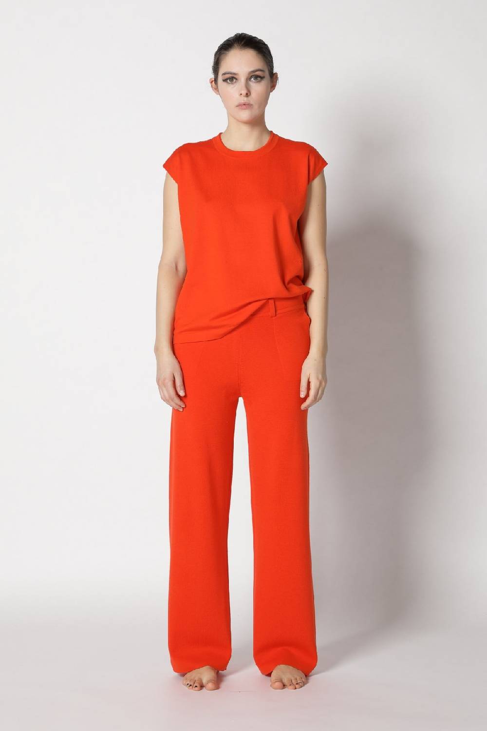 Sminfinity stretchy shell top + milano palazzo pants Valentinstagsangebot