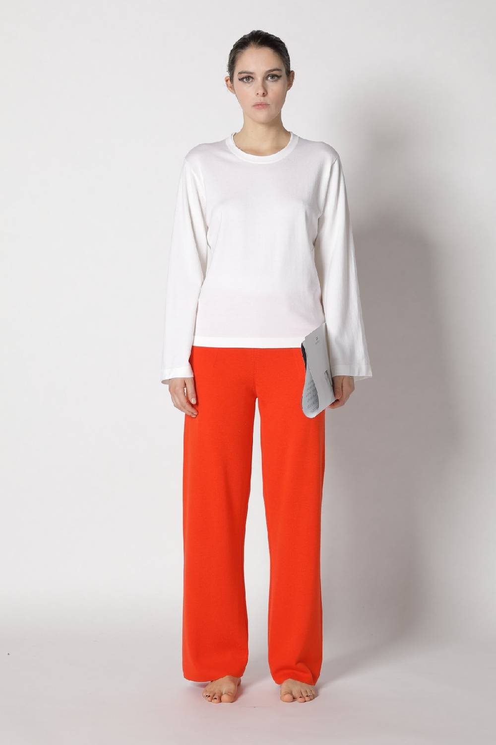 Sminfinity stretchy crewneck + milano palazzo pants Heißer Verkauf
