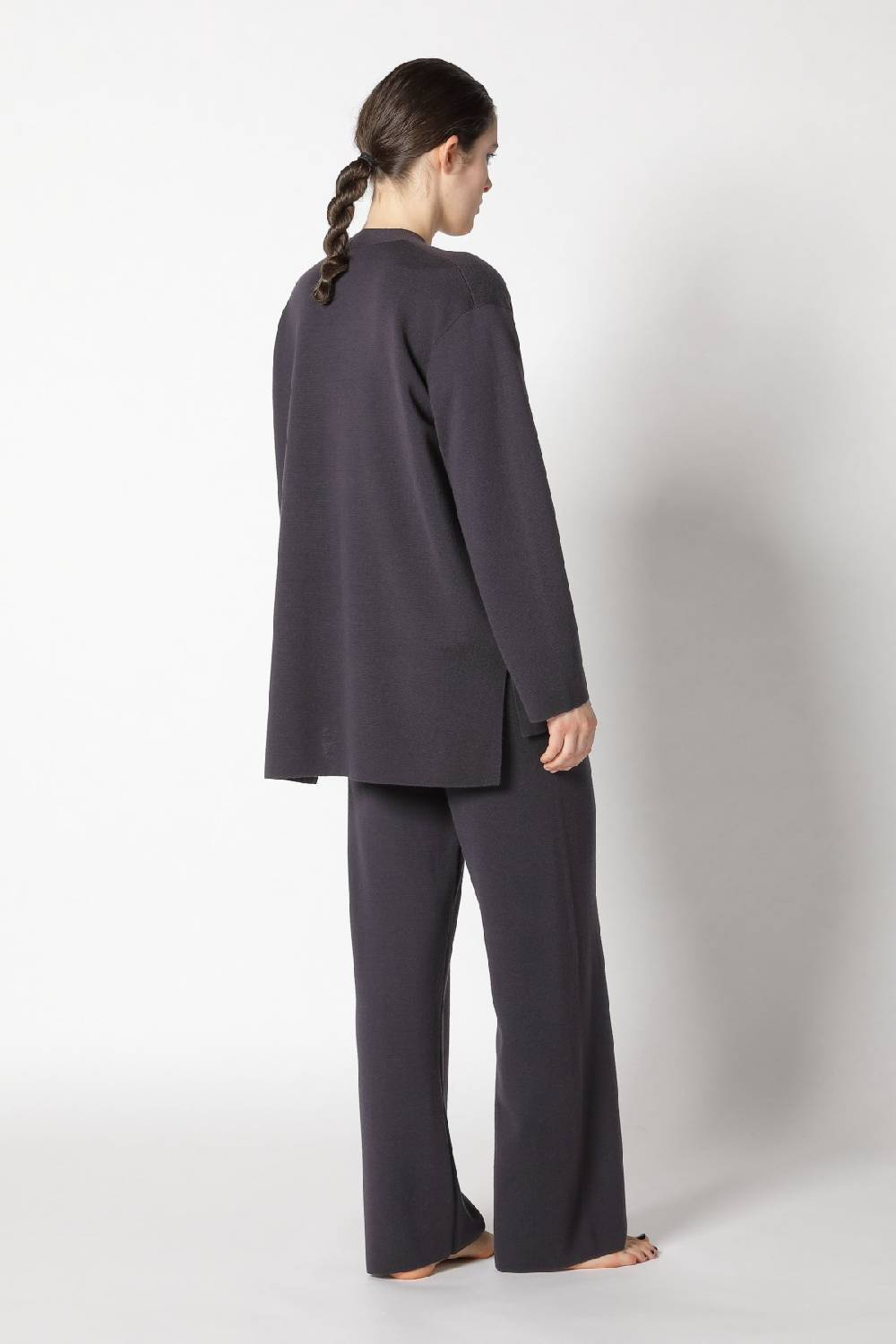 Sminfinity milano one button jacket + flowing cape jumper + milano palazzo pants Blitzangebot