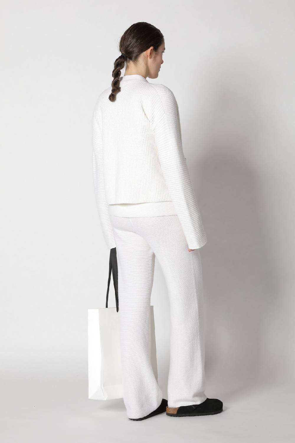 Sminfinity slouchy rib cardigan + garter T jumper + garter palazzo pants Räumungsverkauf