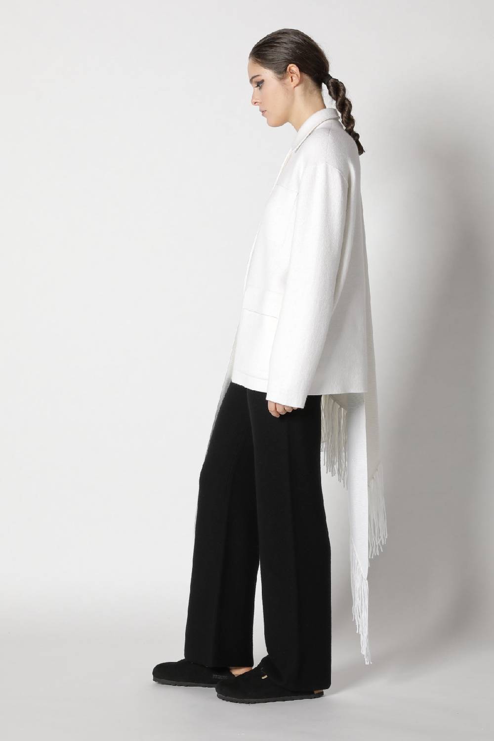 Sminfinity doubleface shirtjacket + garter palazzo pants + garter triangel Tägliche Deals