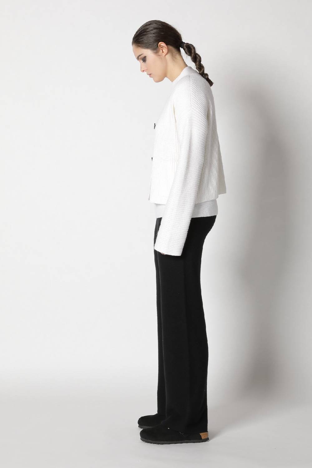 Sminfinity slouchy rib cardigan + garter T jumper + garter palazzo pants Riesige Ersparnisse