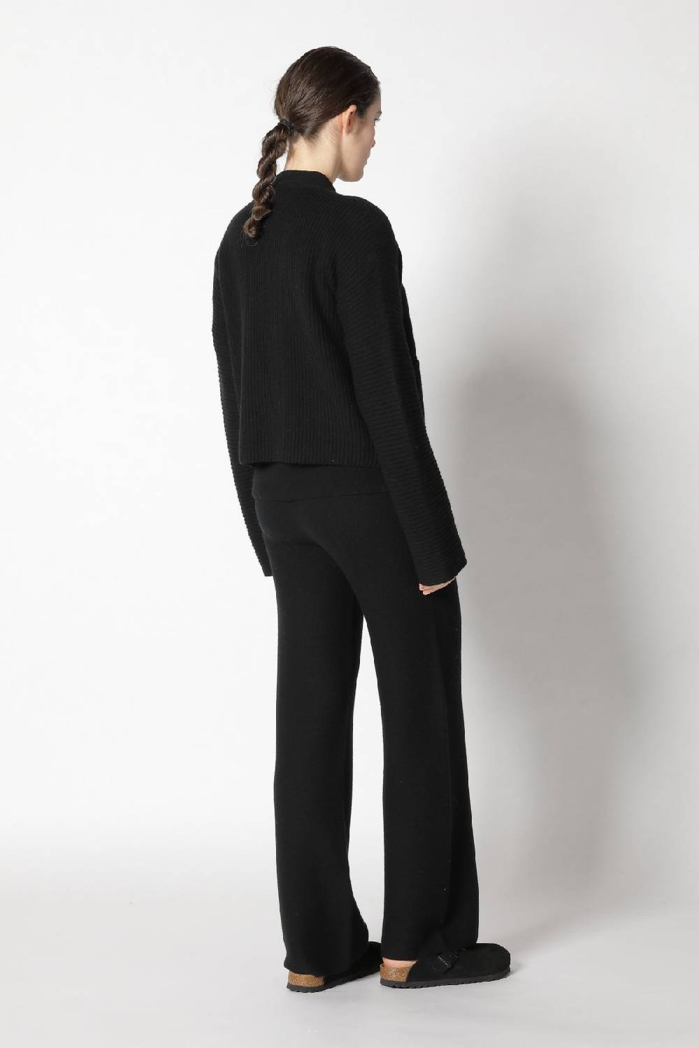 Sminfinity slouchy rib cardigan + garter T jumper + garter palazzo pants Begrenzte Freigabe