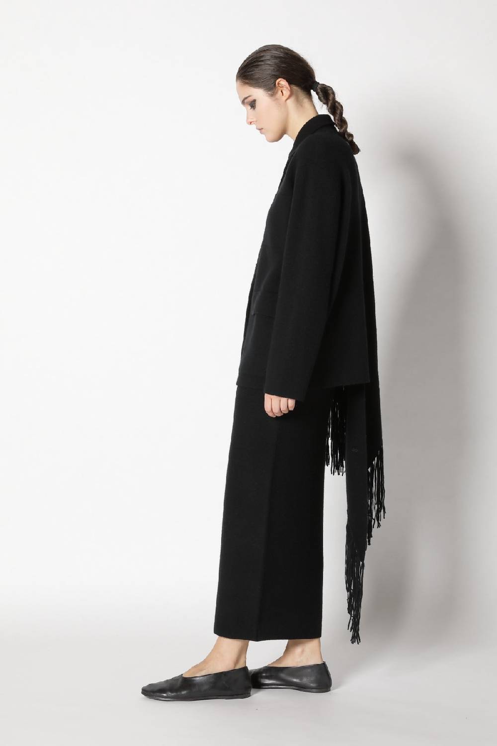Sminfinity doubleface shirtjacket + garter triangle + garter maxi skirt Neueste Stile