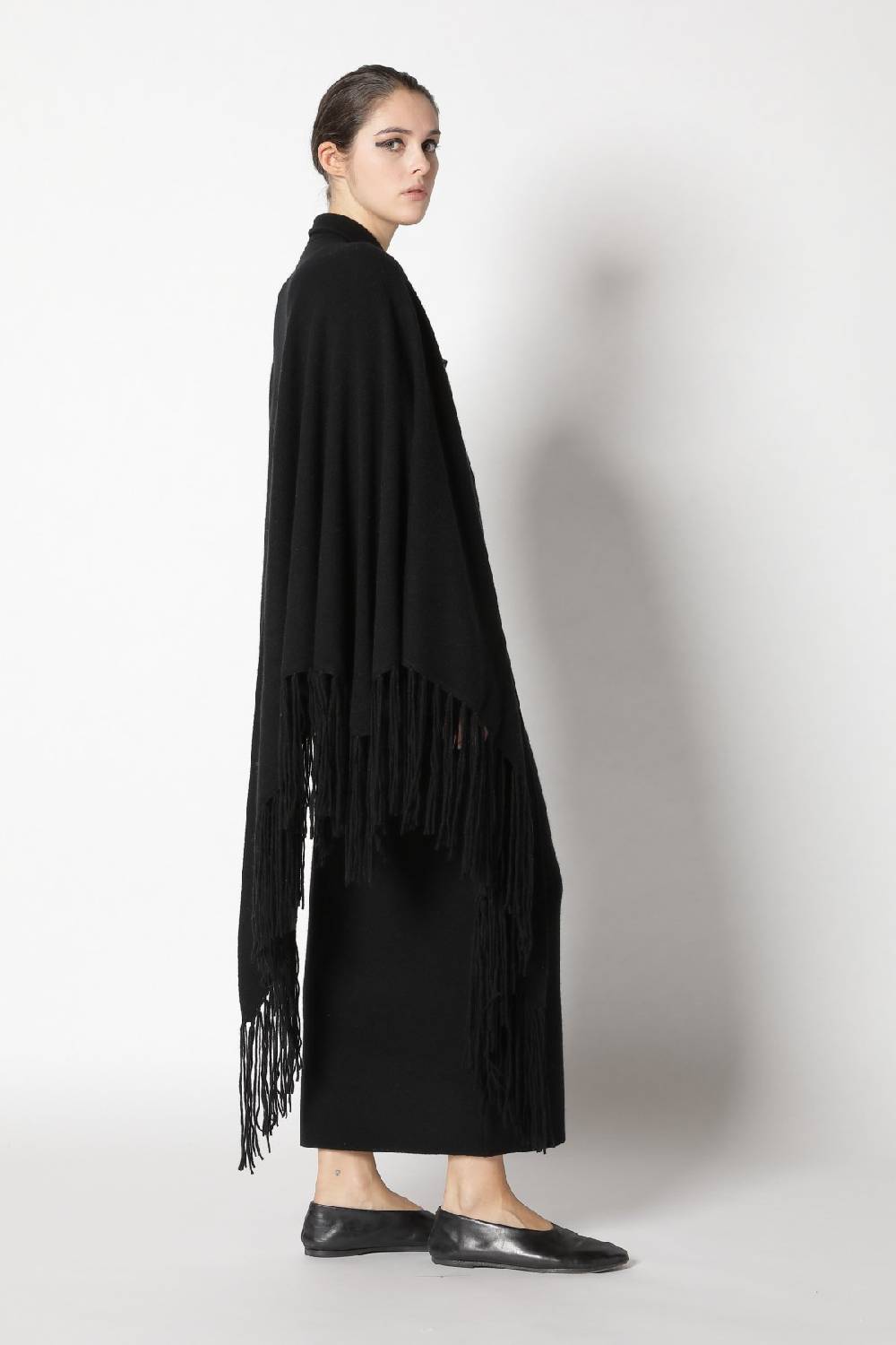 Sminfinity doubleface shirtjacket + garter triangle + garter maxi skirt Neueste Stile