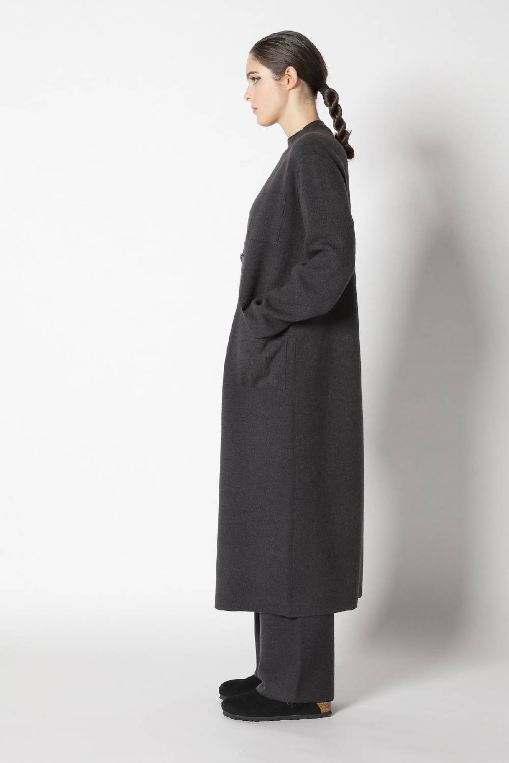 Sminfinity doubleface maxi coat + garter T jumper + garter palazzo pants Letzter Tag